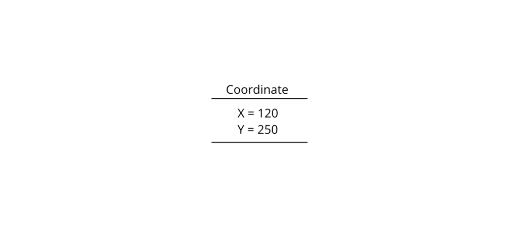 Example Coordinate System
